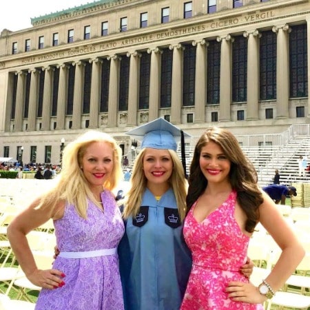 Bridgette Bjorlo on her graduation ceremony at Columbia University with her mom, Bonnie Sue Duckman and Danielle Leigh Bjorlo. Is Bjorlo married or she is single? Who is her husband?
